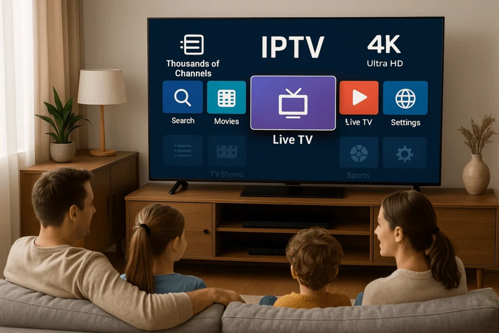 Image principale illustrant l’expérience ultime offerte par un code Xtream IPTV avec qualité 4K et chaînes du monde entier.