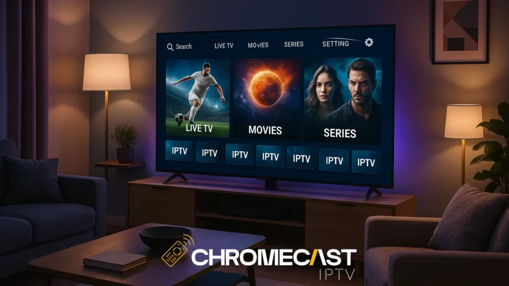 smarter one iptv sur smart tv iptv avec interface moderne et contenu illimité